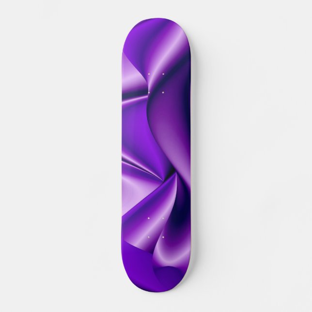 Skateboard Purple Dream, Imaginaire Abstrait Rainbow-Art (Recto)
