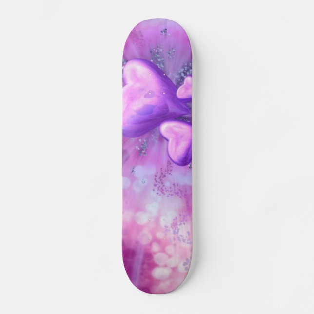 Skateboard Purple Heart (Recto)