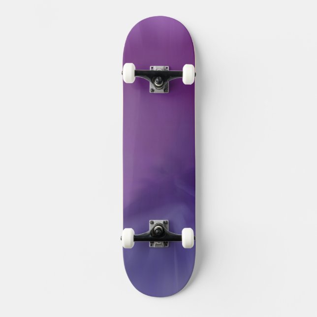 Skateboard Purple Mist Abstrait (Recto)