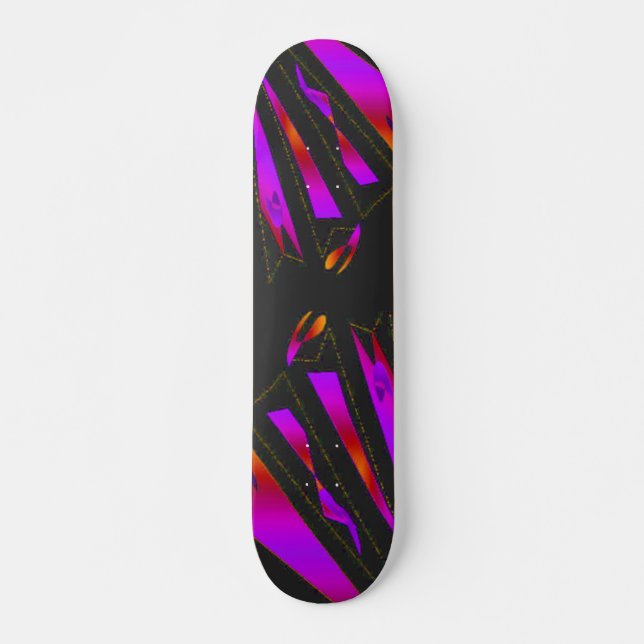 Skateboard "Purple Rayz" (Devant)