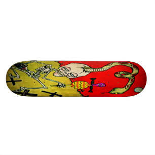 Skateboard "Puttin le vaudou planche à roulettes sur Monroe"