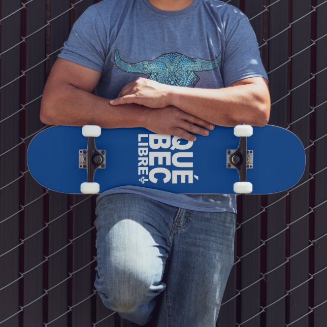 Skateboard Québec Libre (Extérieur 3)