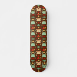 Skateboard Qu'est-ce que le Cool, chat Kitty dans les couleur