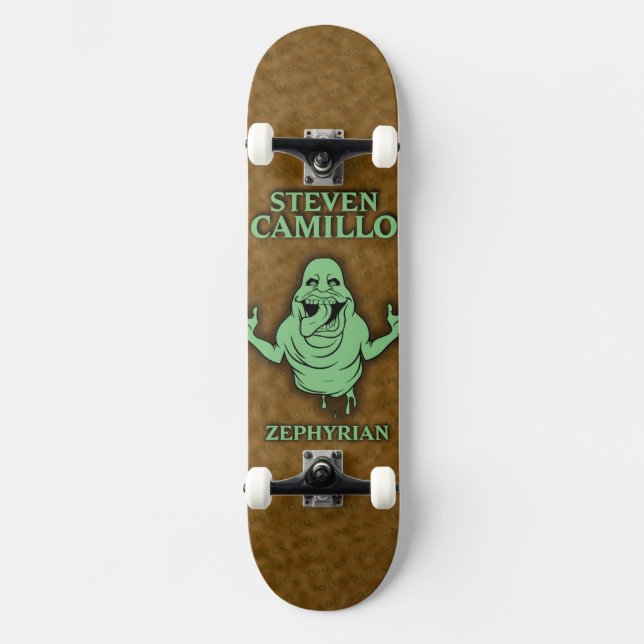 Skateboard Qui Ya allant appeler (Recto)