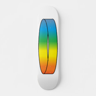 Skateboard Rainbow Ring Skatedeck