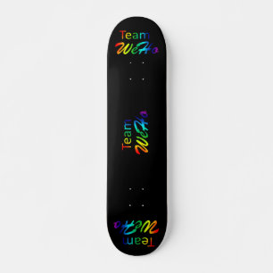 Skateboard Rainbow Team WeHo