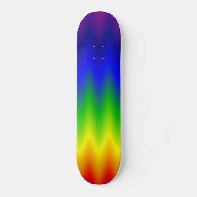 Skateboard - Rainbow Wave (Front)