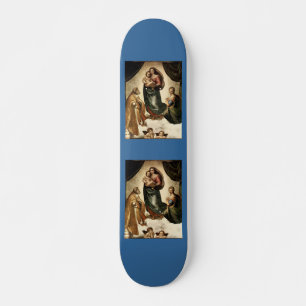 Skateboard Raphael's Classic "Sistine Madonna" (circa 1513)