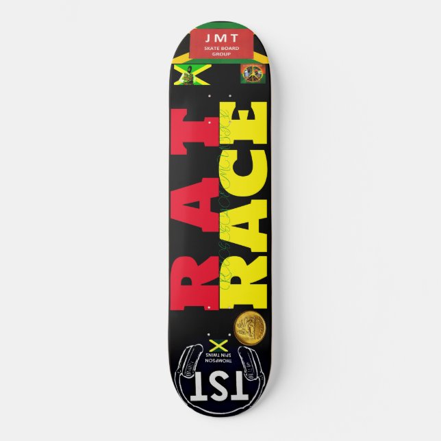 Skateboard RAT RACE JMT JAM 8 Patinage 1/4" (Recto)