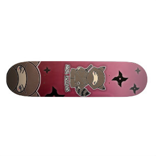 Skateboard Raton laveur de Ninja ! Planche à roulettes