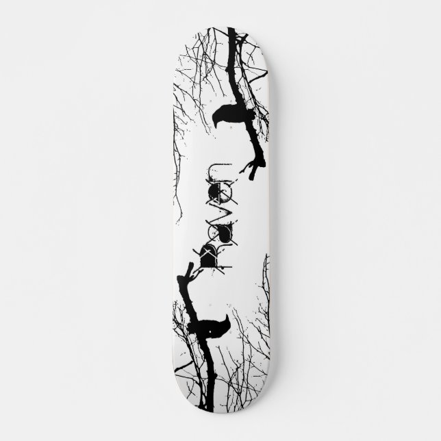 Skateboard Raven (Devant)