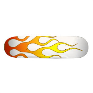 Skateboard Rayons flamboyants du feu