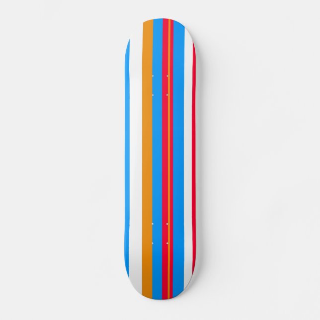 Skateboard rayures (Recto)
