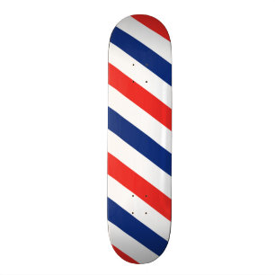 Skateboard Rayures de coiffeur