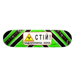 Skateboard Réacteur 4 - avertissement de rayonnement de