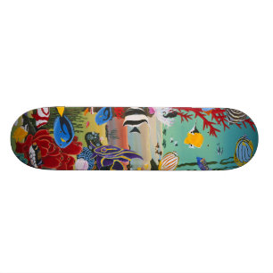 Skateboard Récif coralien