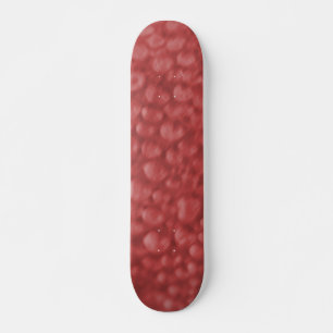Skateboard Red Bubbles Skate