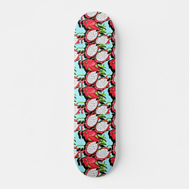 Skateboard red dragon fruit (Devant)