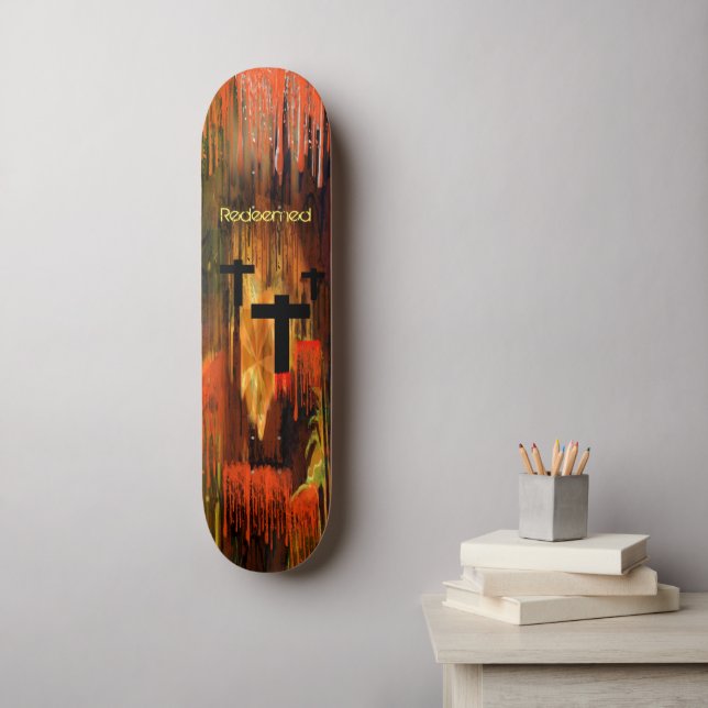 Skateboard Rédimé (Art mural)