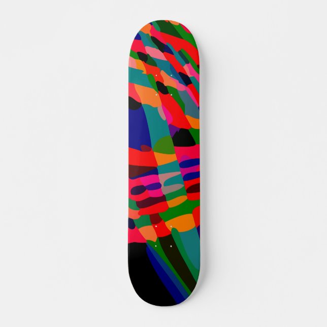Skateboard RefleXion rouge (Devant)