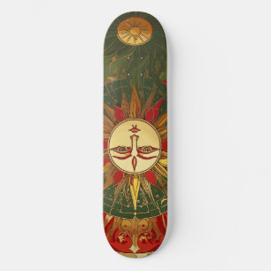 Skateboard Reggae Sun King