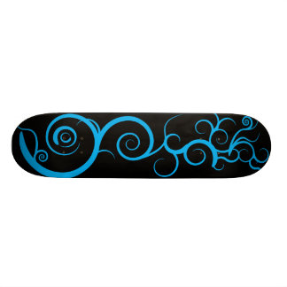 Skateboard Remous bleus