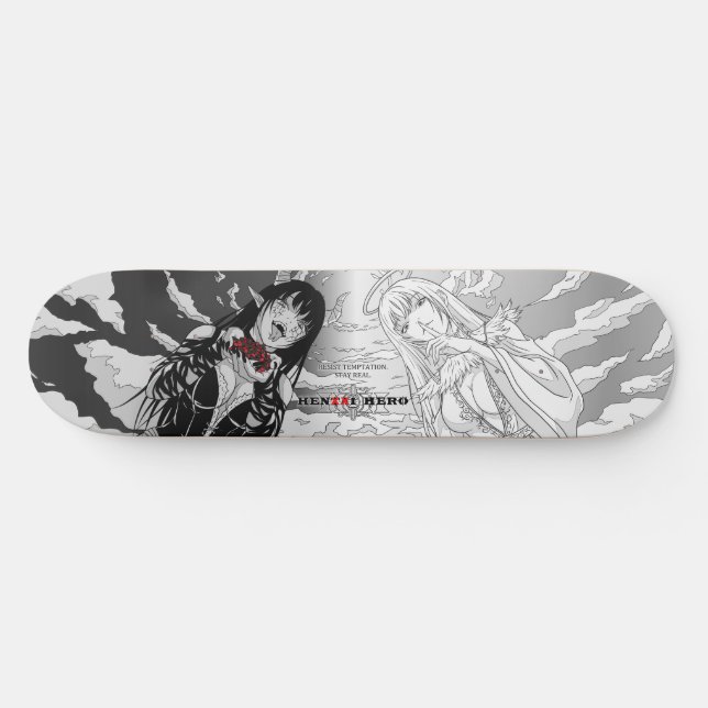 Skateboard Resist temptation (Horz)