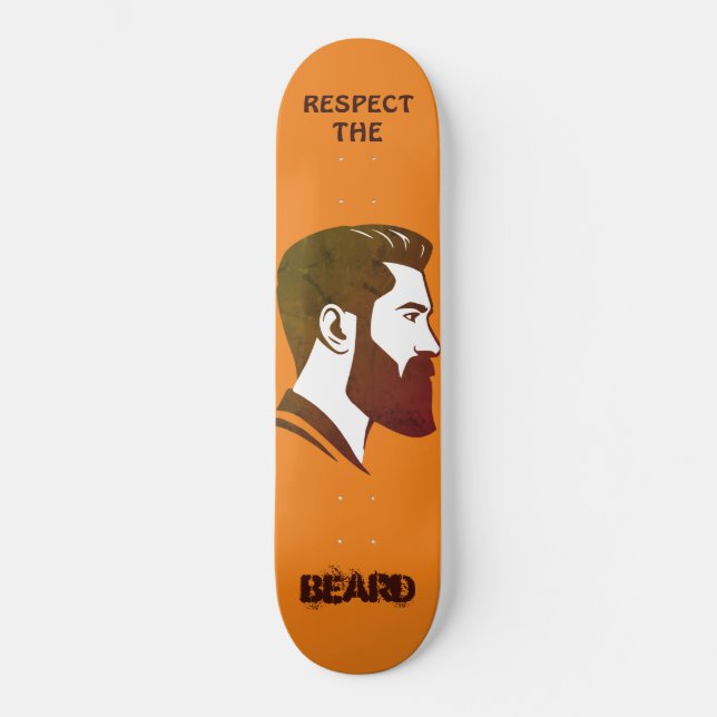 SKATEBOARD RESPECTER LA BARBE (Recto)