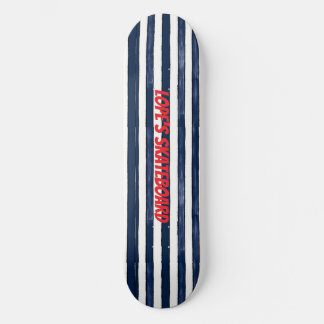 Skateboard Résumé Marine Stripes sans joint