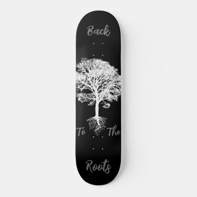 Skateboard Retour aux racines (Recto)