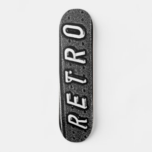 Skateboard Rétro - B&W