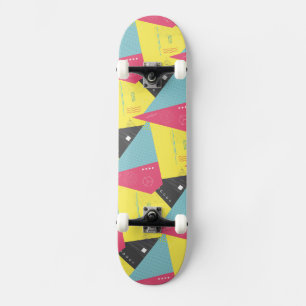 Skateboard Rétro planche à roulettes de thème de style des
