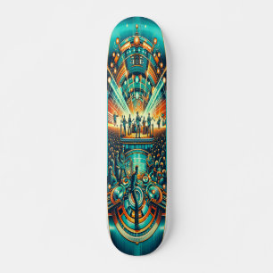 Skateboard "Retro rythms Festival Deck"
