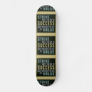 Skateboard Réussite et valeur Motivation