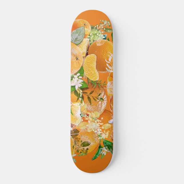 Skateboard Rêves de Tangerine (Recto)