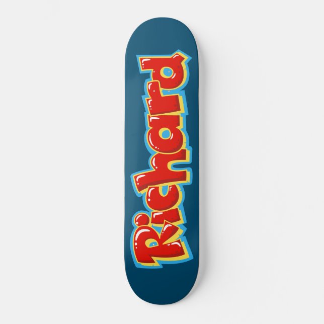 Skateboard Richard graffiti (Recto)