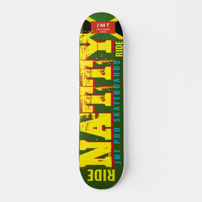 Skateboard RIDE NATTY RIDE JMT Skateboard, pont 7¾" (Devant)