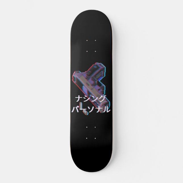 Skateboard Rien De Concept Personnel Gun esthétique (Recto)