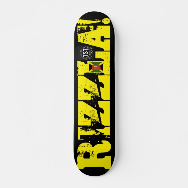 Skateboard RIZZLA ! Skateboard, pont de 7¾ po (Devant)
