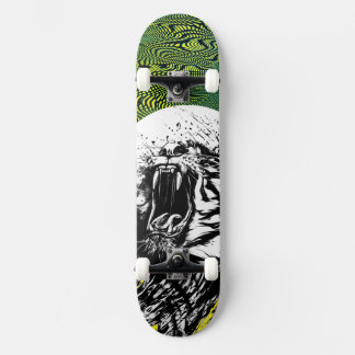Skateboard ROARING TIGER AND PSYCHEDELICS