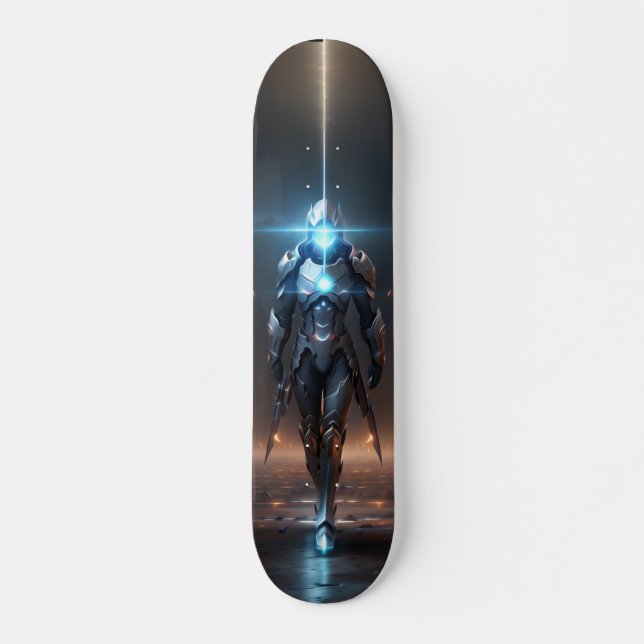 Skateboard Robot Galactic Warrior (Front)