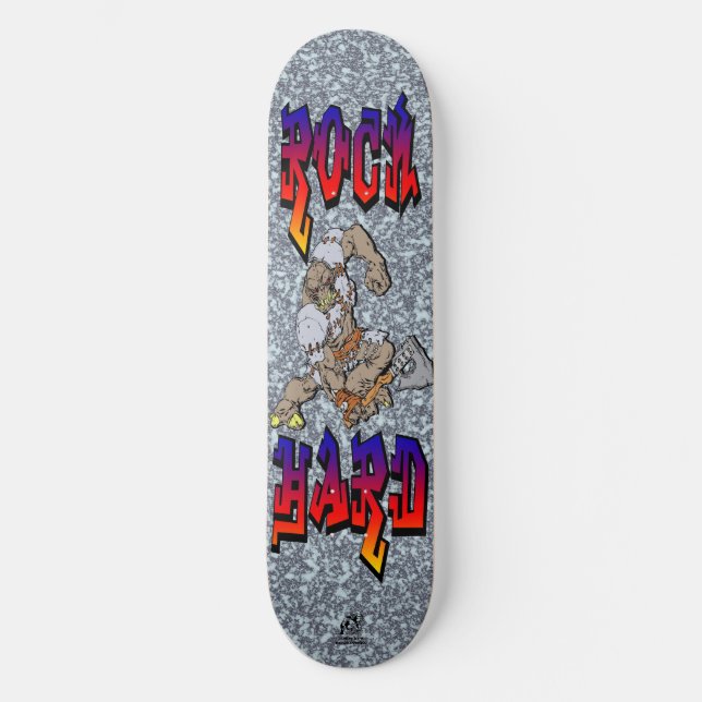Skateboard Rock dur (Recto)