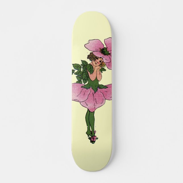 Skateboard Rose (Devant)