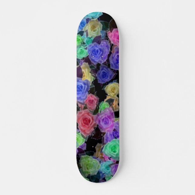 Skateboard Rose (Devant)