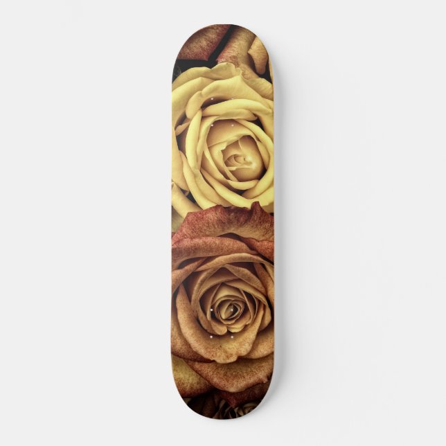 Skateboard Rose sepiqué (Recto)