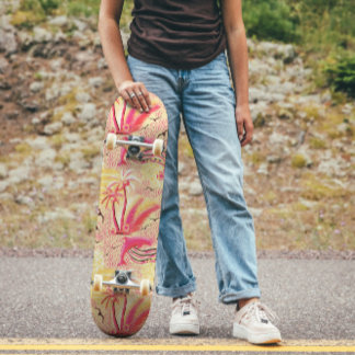 Skateboard rose Tropical Paradise
