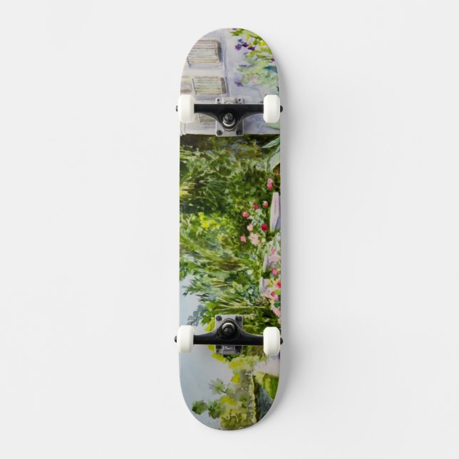 Skateboard Roseraie de canal (Recto)