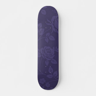 Skateboard Roses violets