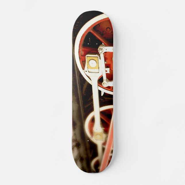 Skateboard Roues de locomotive à vapeur (Recto)