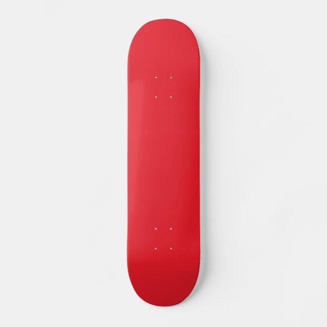 Skateboard Rouge (Recto)